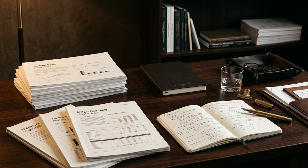 Prestige & Co boutique corporate finance consultancy — strategic advisory office
