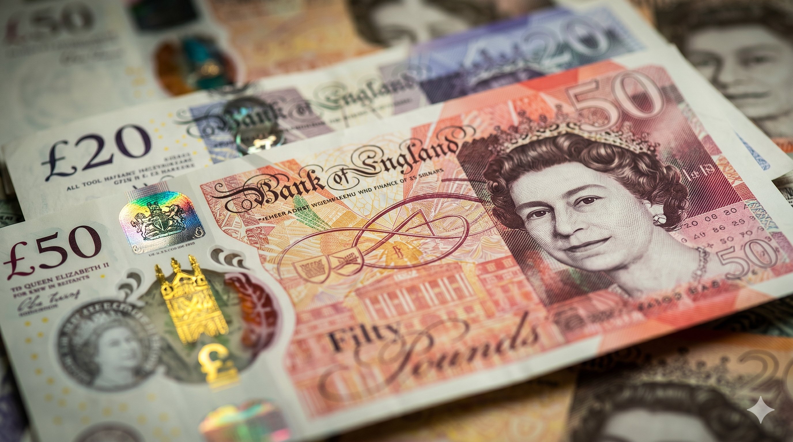Prestige and Co — Bank of England fifty pound note, UK corporate finance consultancy London